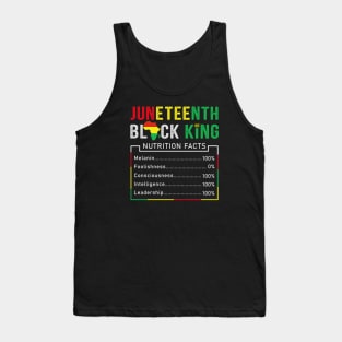 Juneteenth Black King Tank Top